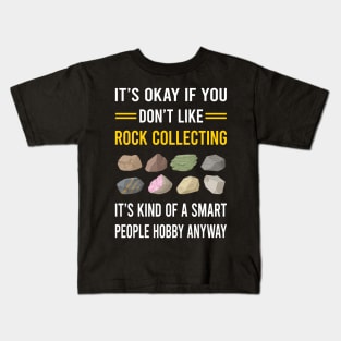 Smart People Hobby Rock Collecting Rocks Rockhound Rockhounding Kids T-Shirt